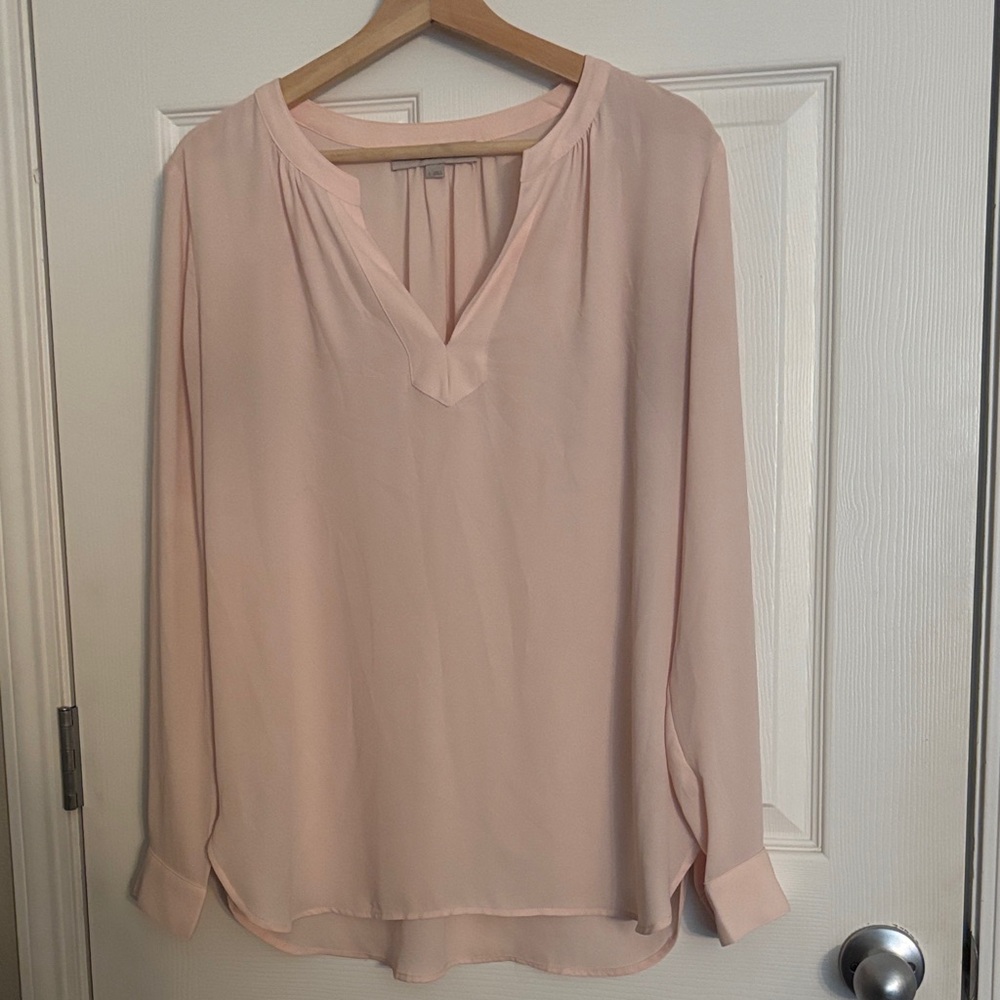 LOFT Soft Pink Blouse